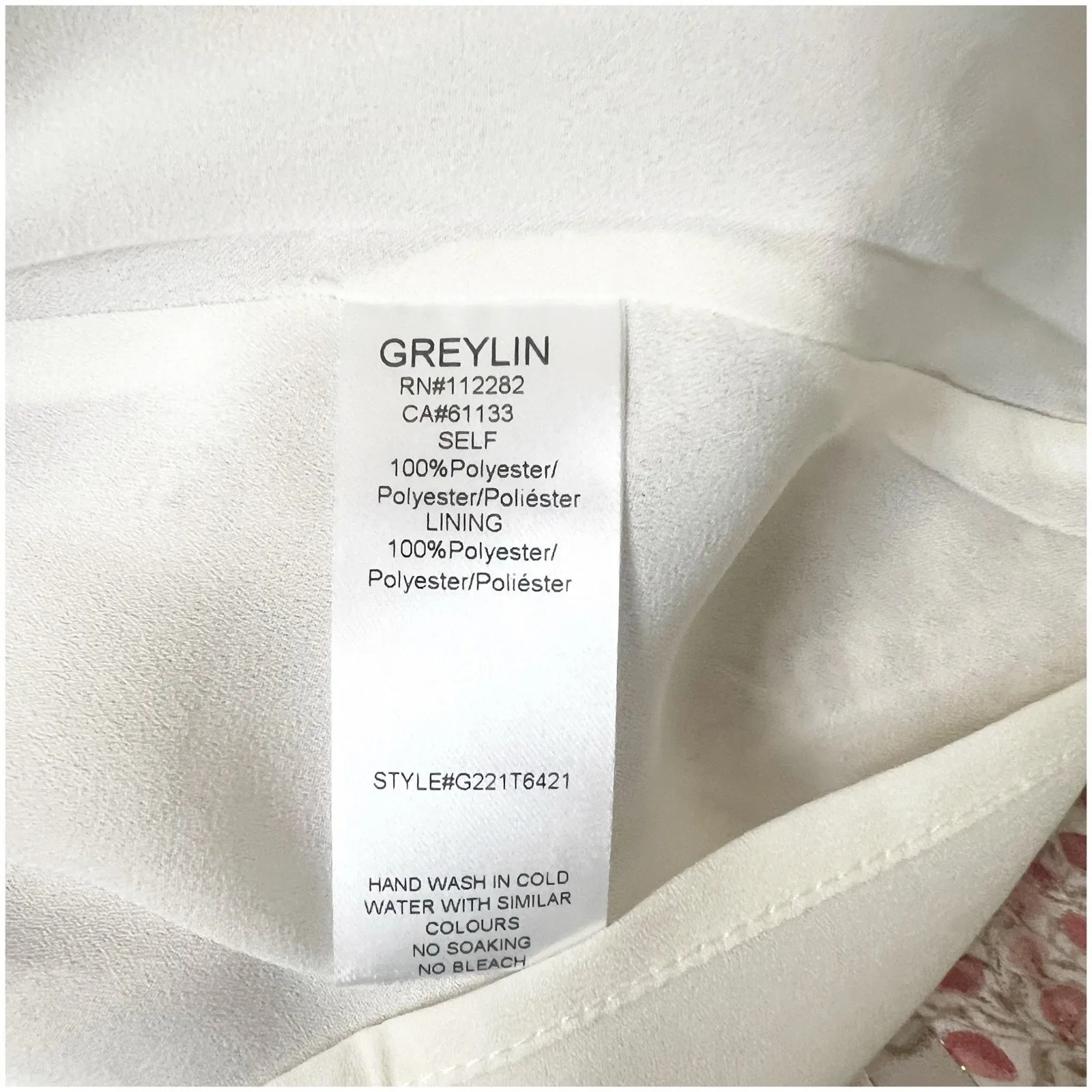 Greylin High Neck Crochet Yoke Cottage Core Peasant Blouse NWT Size XS Pink - Image 12