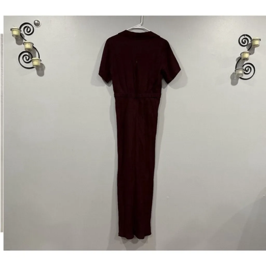 Reformation Danika Midi Dress Prune Small S - Image 7