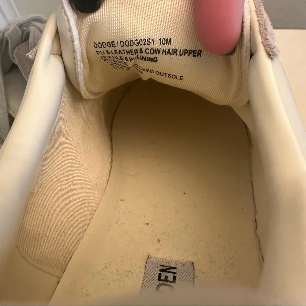 Steve Madden Dodge Bone Sneakers Womens 10 Multi - Image 5