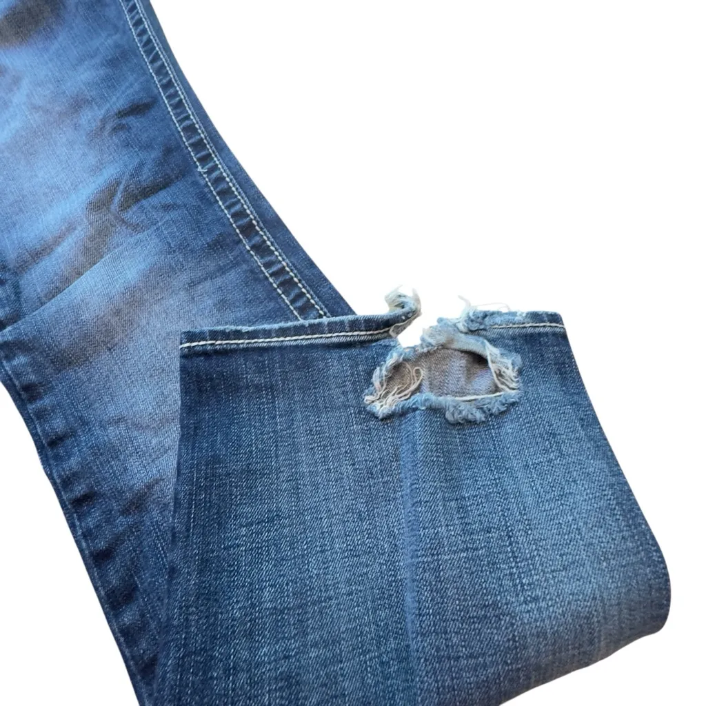 Rock Revival Noelle Bootcut Jeans Size 30 Distressed Embellished Y2K Flaws GUC - Image 15