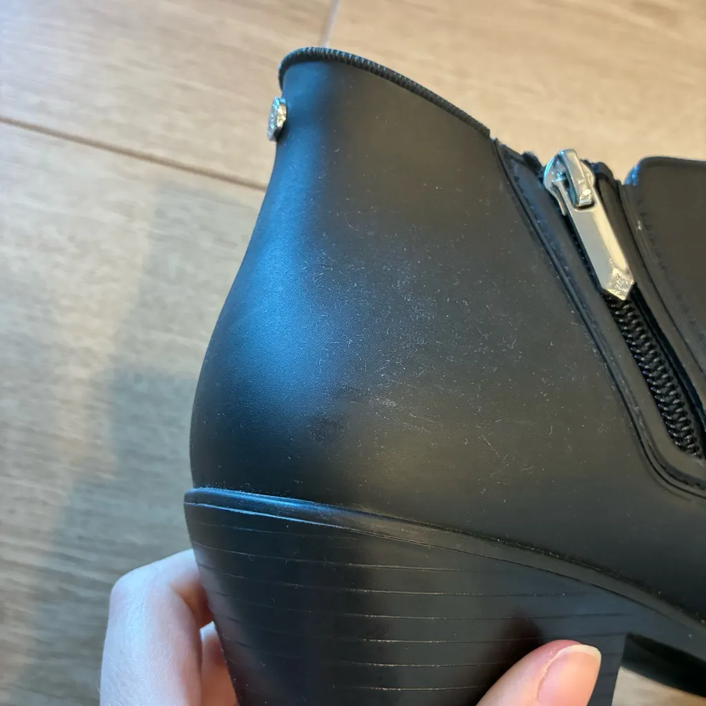 Sam Edelman Women’s Petty Rain Boots Black Ankle Size 8 - Image 3