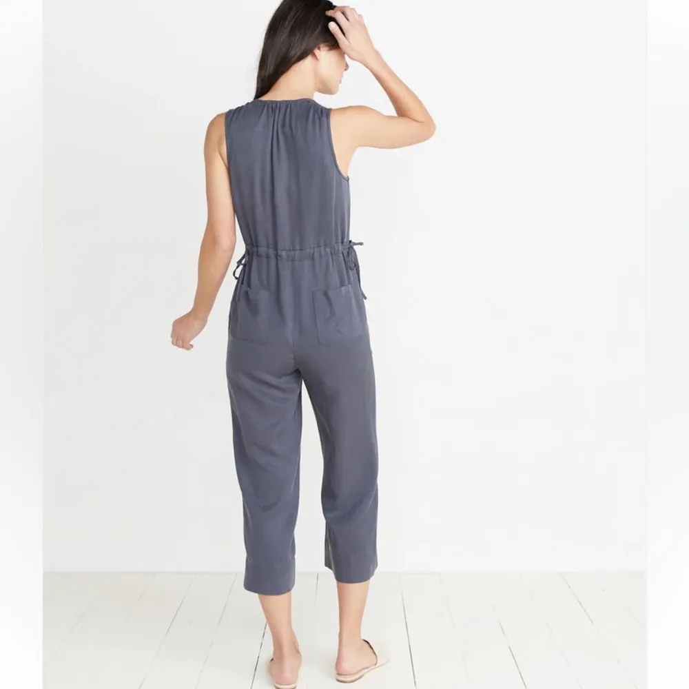 Marine Layer jumper jumpsuit pants sleeveless XS gray - Image 10