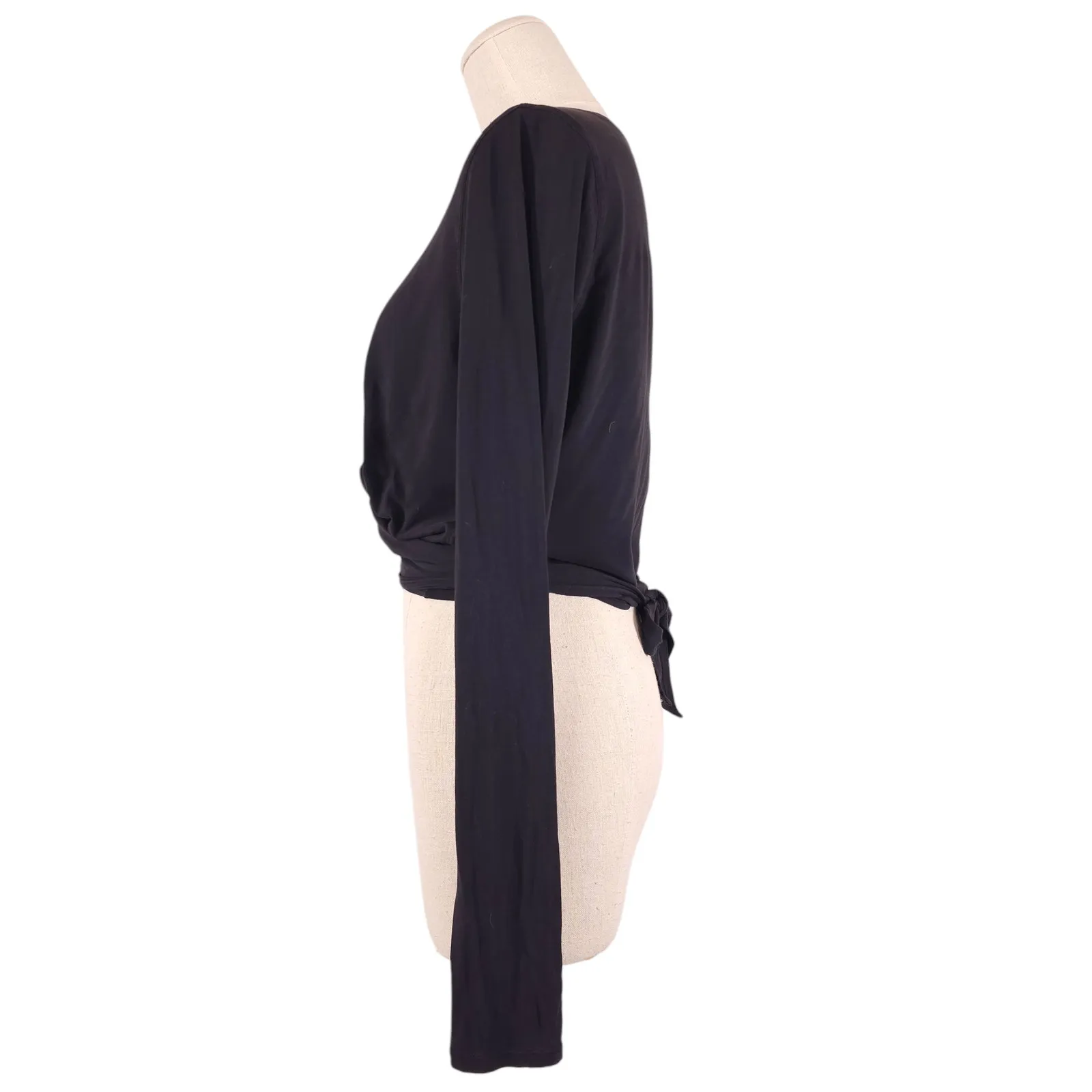 Lululemon Time to Restore Long Sleeve Black Sz Medium - Image 3