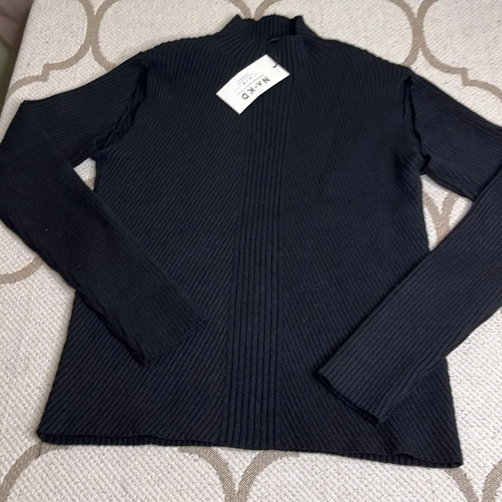 Na-kd cut out ribbed knitted high neck sweater - Image 3