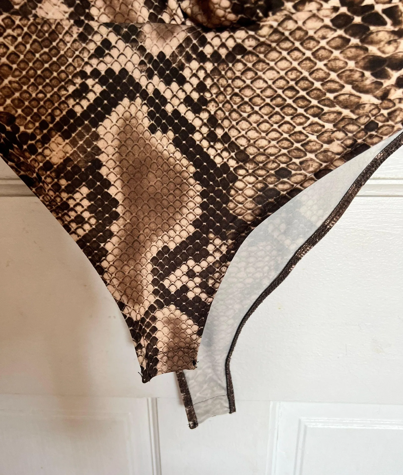 ZARA Animal Print  Bodysuit - Image 2