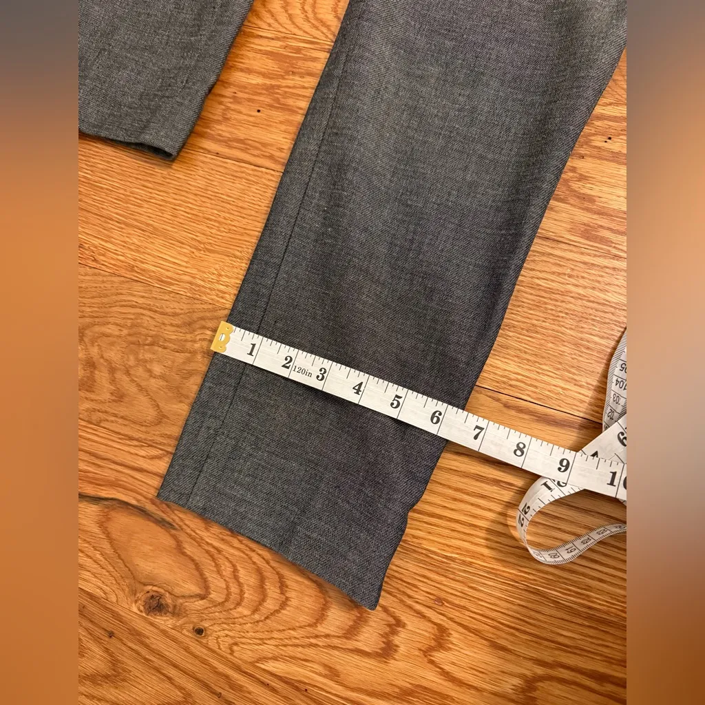 Talbots Chatham Ankle Pant Size 8P Grey - Image 11