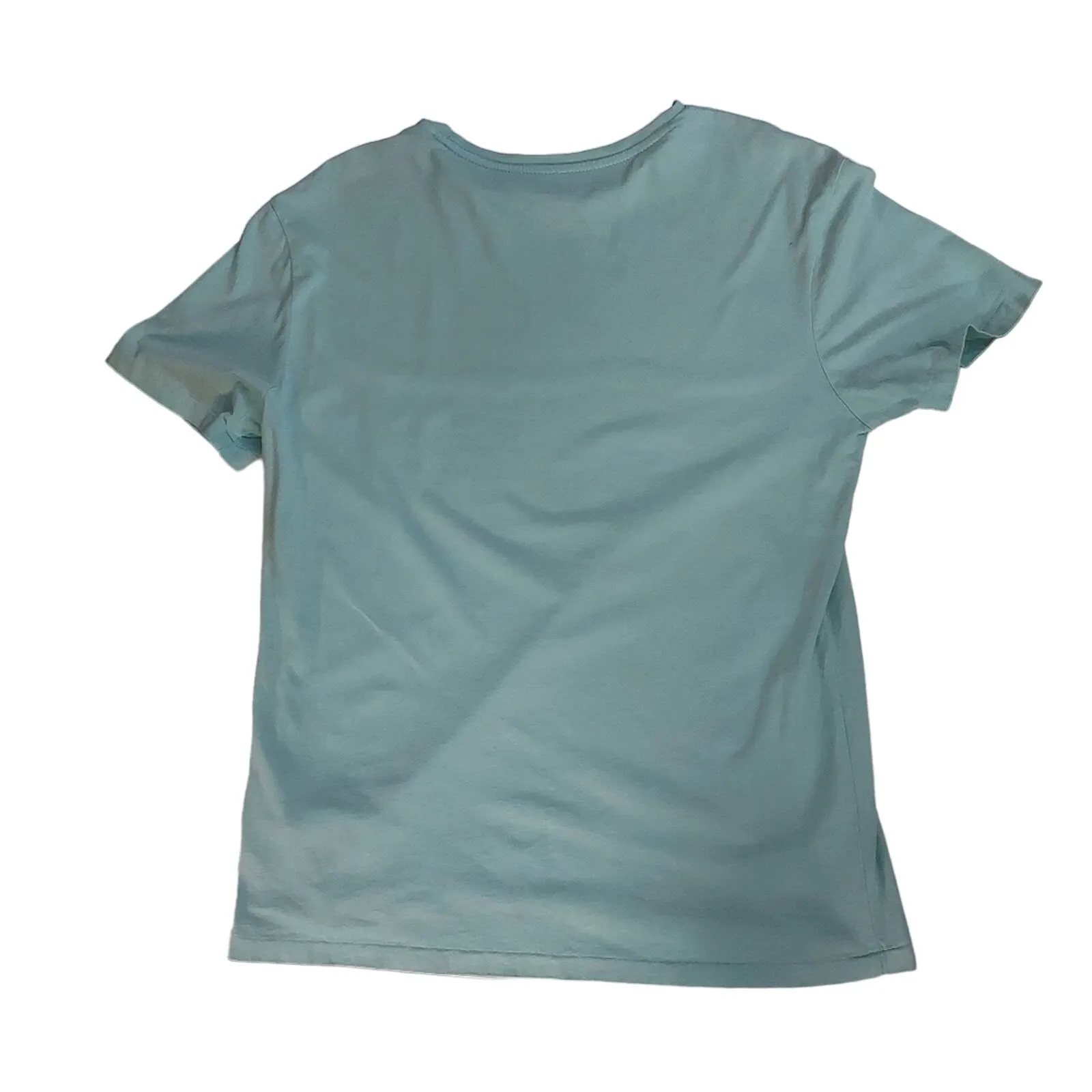 Polo by Ralph Lauren Green Logo T-Shirt M Casual Preppy Minimalist Normcore - Image 6