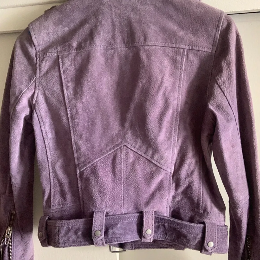 Blank NYC purple 100% leather jacket - Image 5