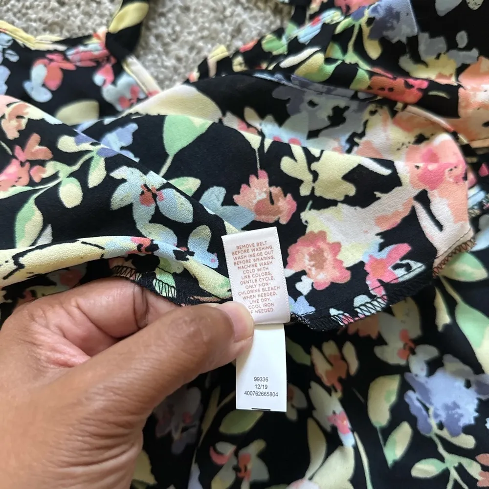 LC Lauren Conrad Floral Print Women's Dress - Image 9