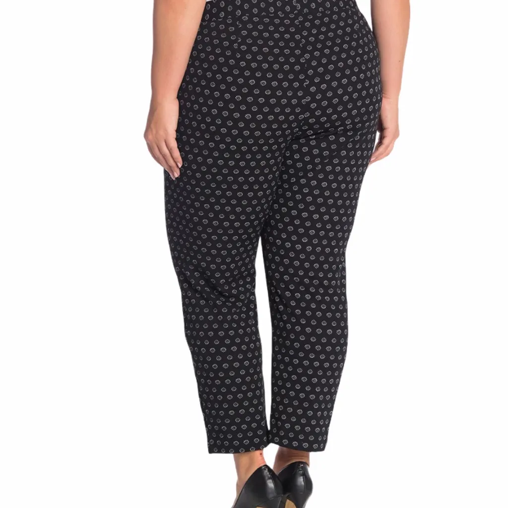Vince Camuto  XL Front Vent Pull On Crepe Pants - Image 2