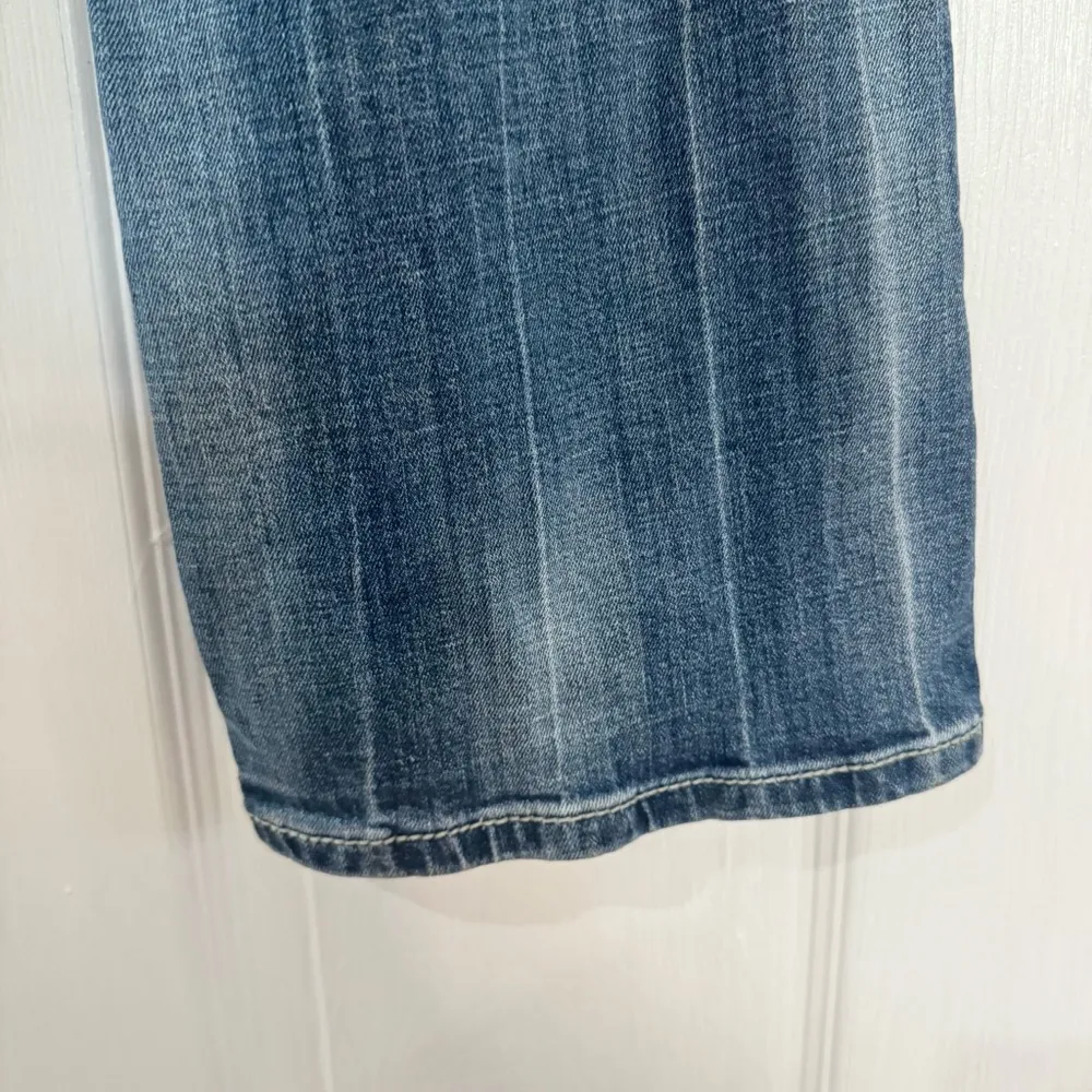 REROCK for EXPRESS Vintage Blue Boot cut Jeans Sz 10 - Image 10