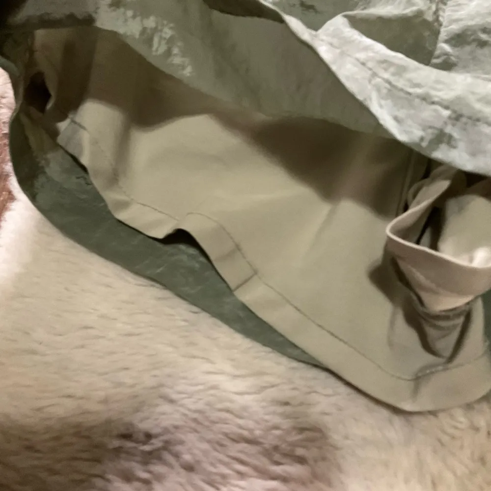 Open Edit  Shorts Women's Medium Relaxed Pull‎ On Green Drawstring Waist - Image 9