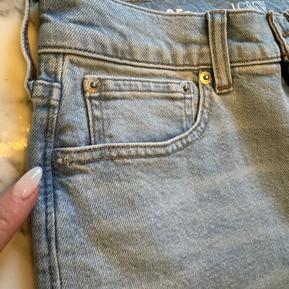 New JCREW Sz 25T High-Rise Slim-Wide Jeans 1996 Semi-Stretch Ella Wash - Image 14