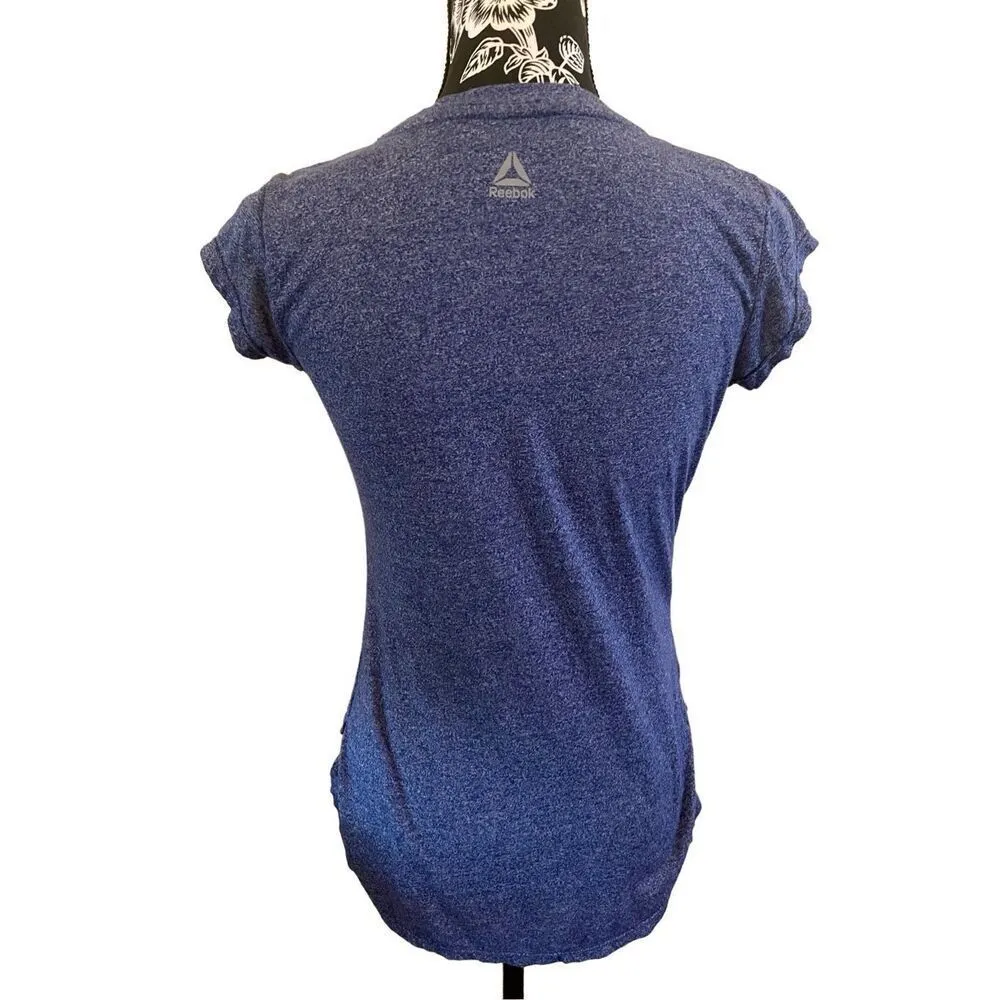 Reebok Graphic T Shirt Sports Athletic Athleisure Sporty Workout - Image 2