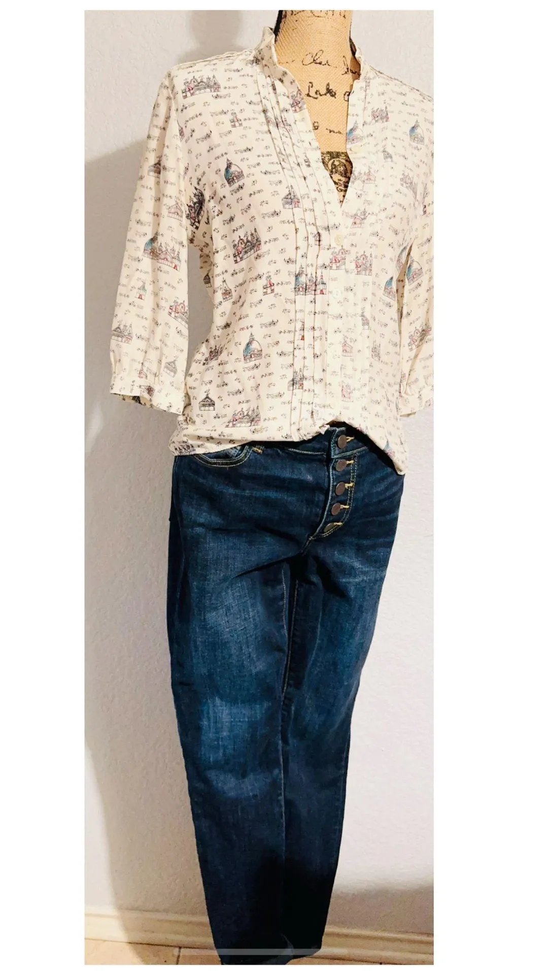 Cabi Button Fly Skinny Jeans Retails $129 - Image 9