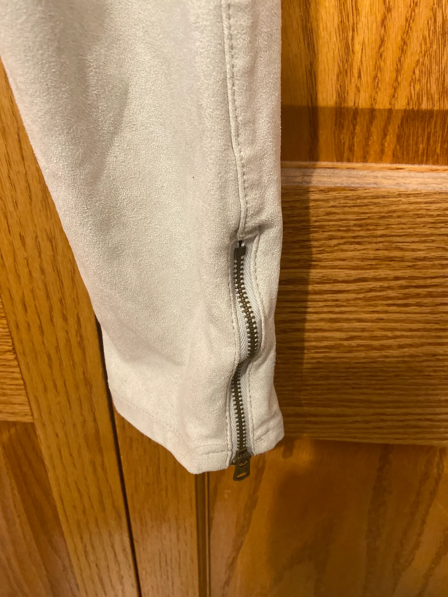 Faux Suede Jeggings - Image 4