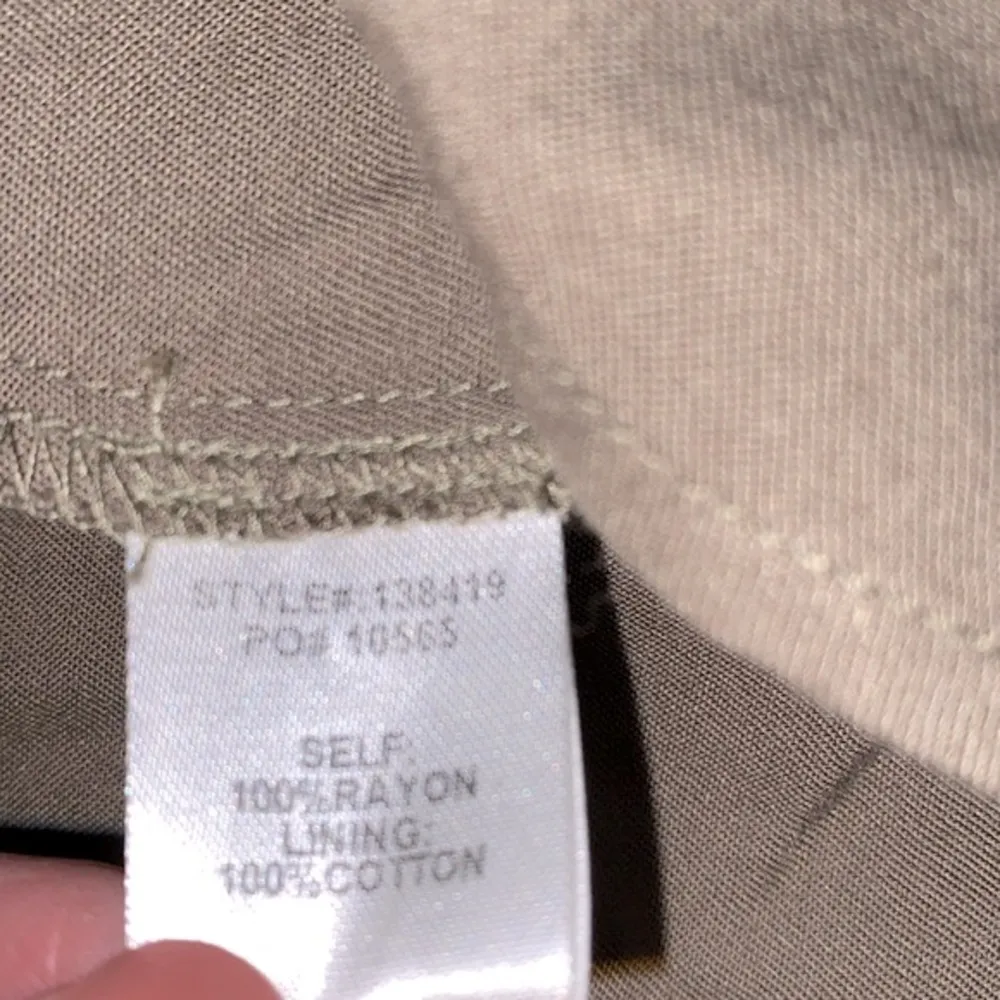 Skies are Blue brown floral long sleeve button down shirt size 1X - Image 9