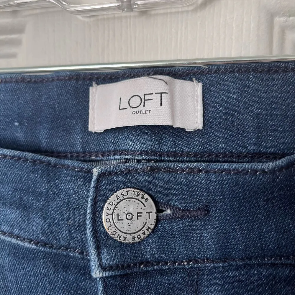 LOFT Outlet High Rise (Jean) Legging - Image 2