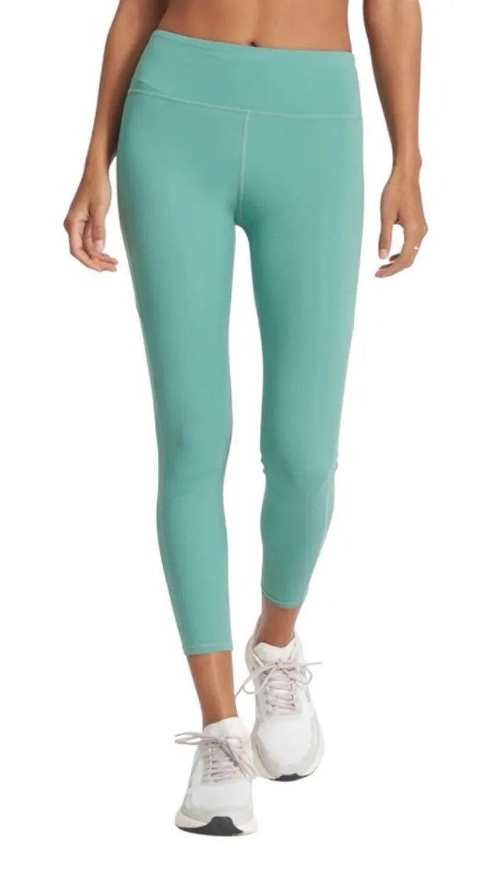 Vuori Stride 7/8 Leggings in Basil Women's Size Medium Athleisure Performance - Image 1