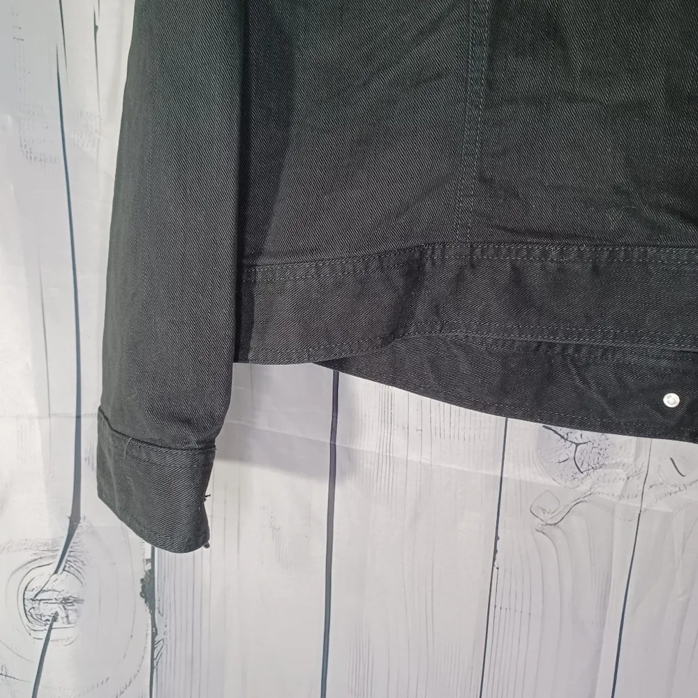 Relativity  Black Denim Jacket - Image 12