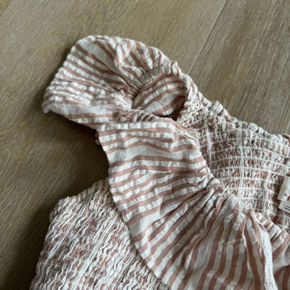 Anthropologie A+ Ruffle Smocked Blouse - Image 5