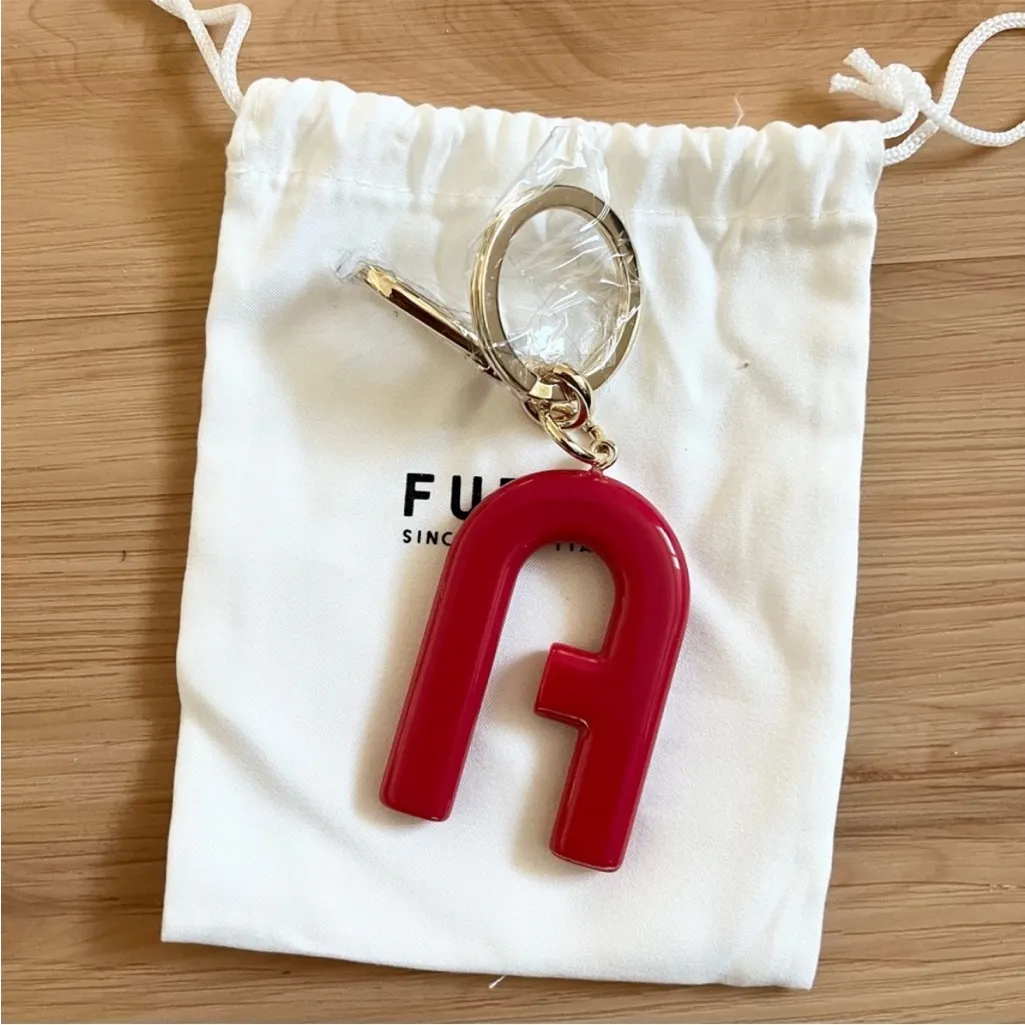 Furla  Classic Graphic Arch Keyring - Image 2