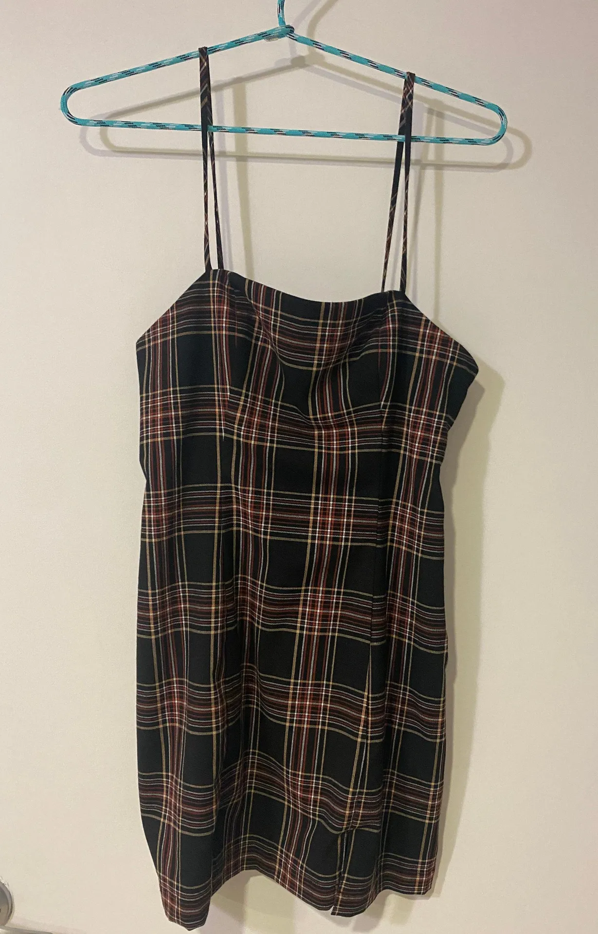 Plaid Mini Dress - Image 2