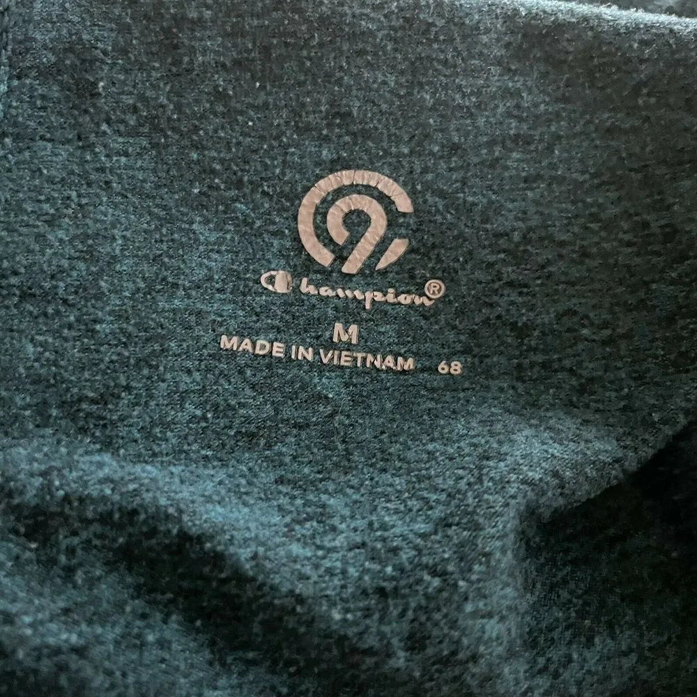 C9 by Champion Teal Marled Cropped Leggings - Image 4