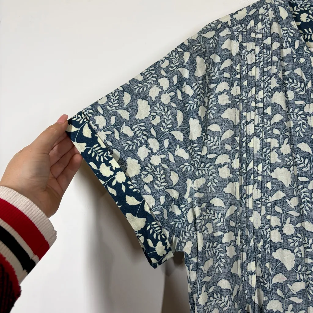 Faherty Gemina Pintuck Dress Size XXL - Image 7