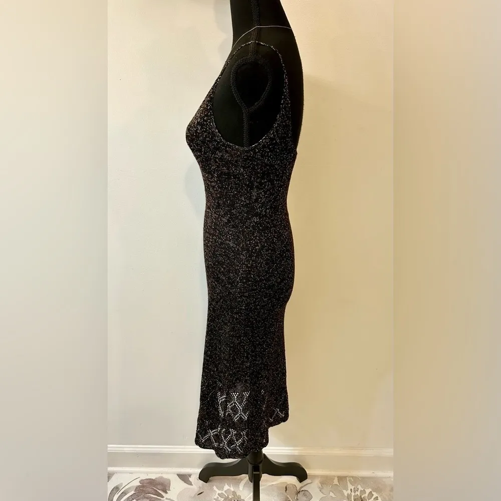 Victoria’s Secret x Moda International Metallic Knit Dress Size Small - Image 8