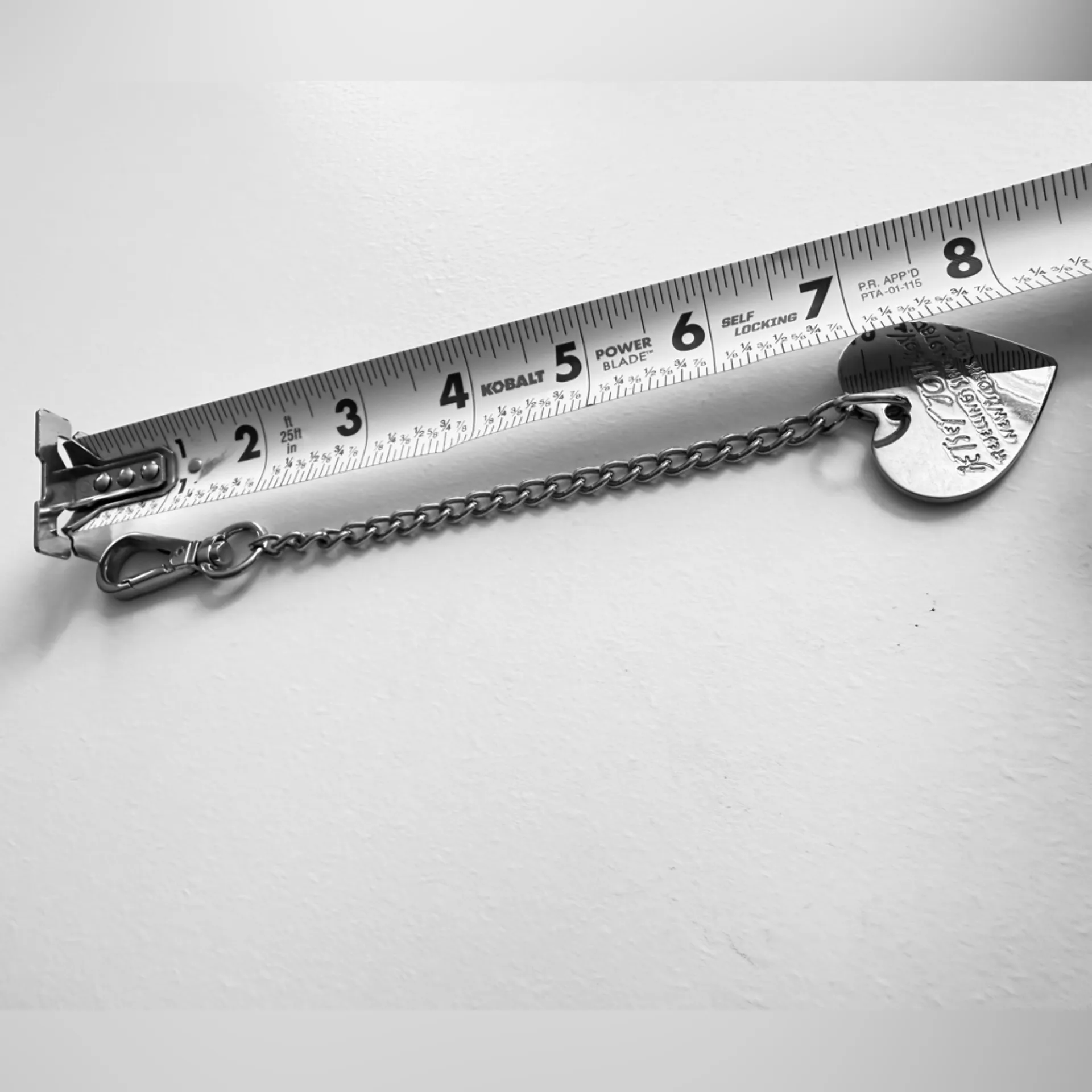 Betsy Johnson Silver Heart Keychain/Charm - Image 5