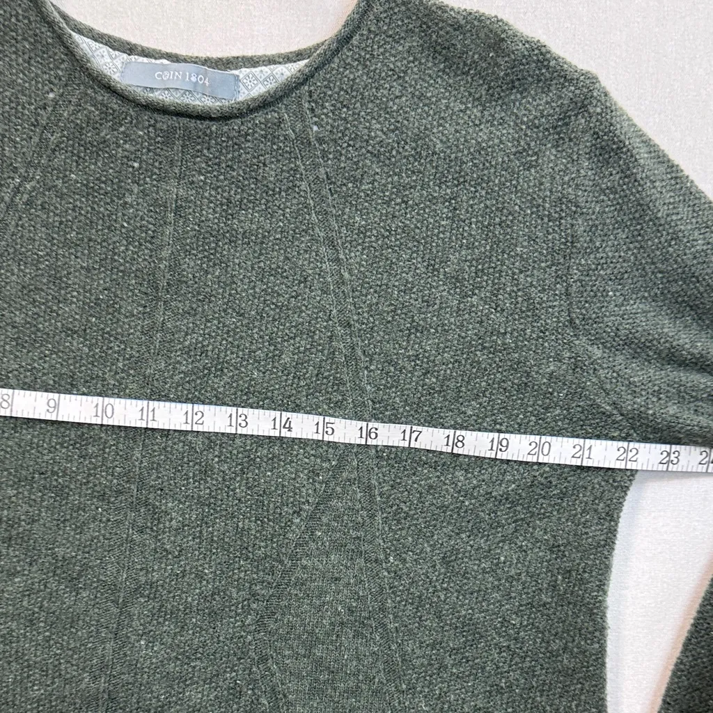 Elegant Dark Green Long Sleeve Women's Top Size XL - Image 3