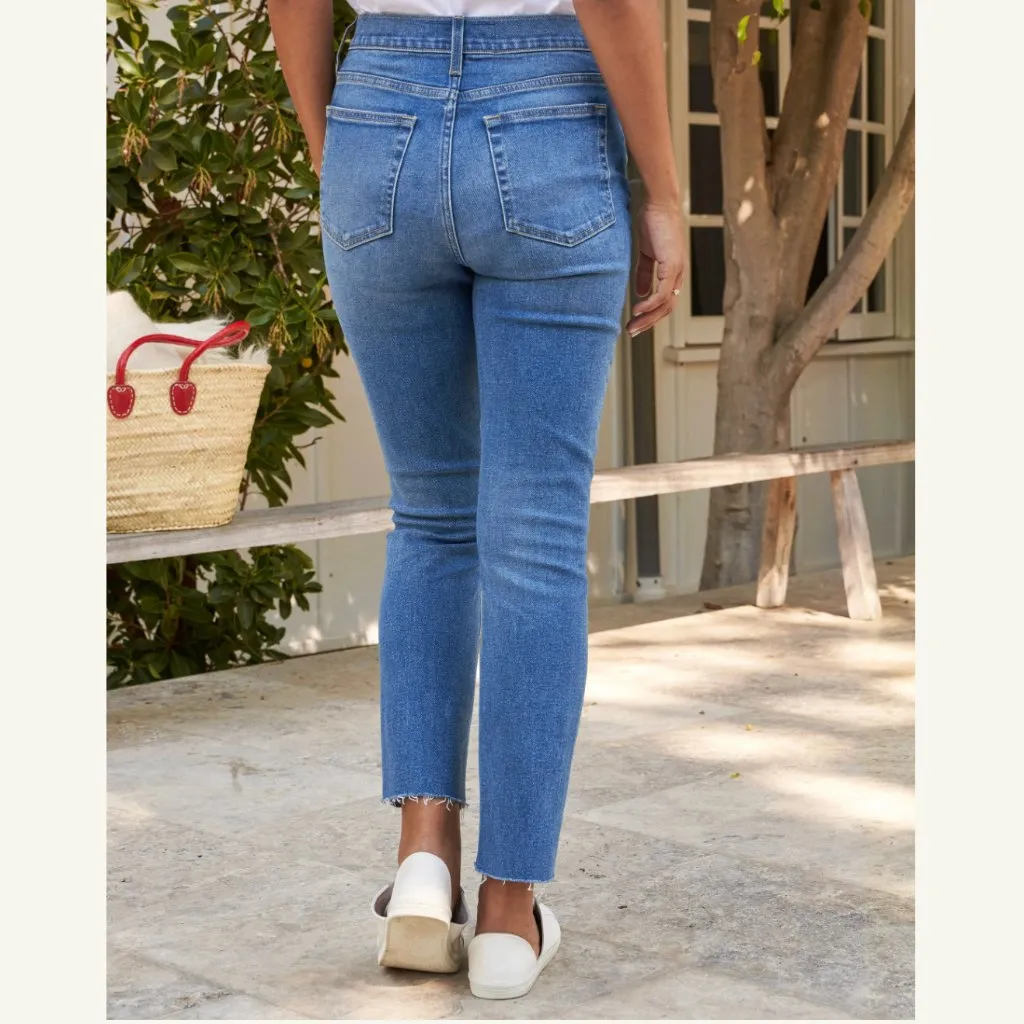 Frank & Eileen Cork Everyday Button Fly‎ Straight Leg Jeans Everyday Blue 24 - Image 6