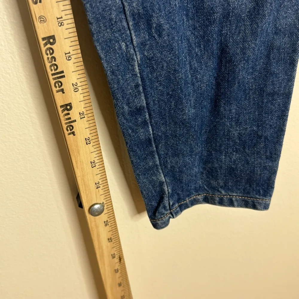 Levis Vintage Womens Jeans High Rise Tapered 80s Zipper Ankle denim size 14 - Image 6