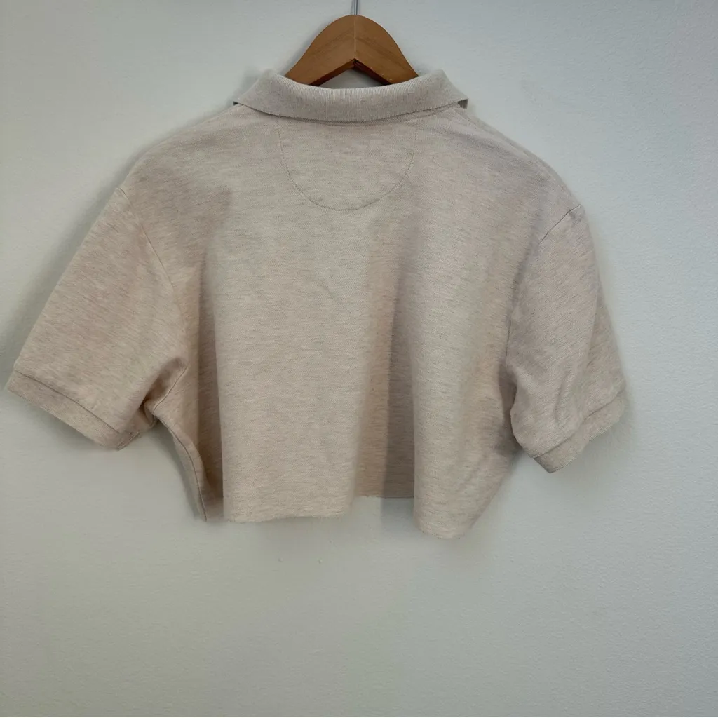 Chaps cropped polo shirt - Image 4