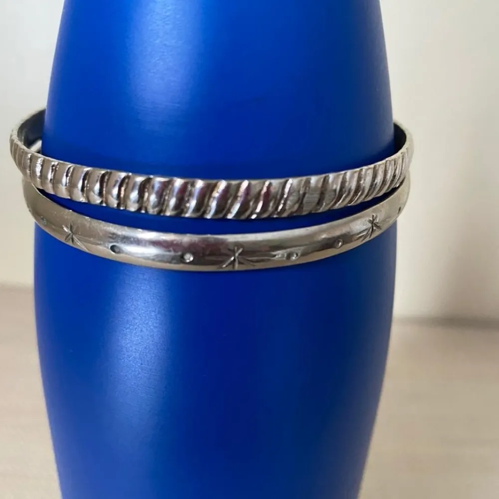 Alpaca Mexico Bangles Starburst Silver - Image 12