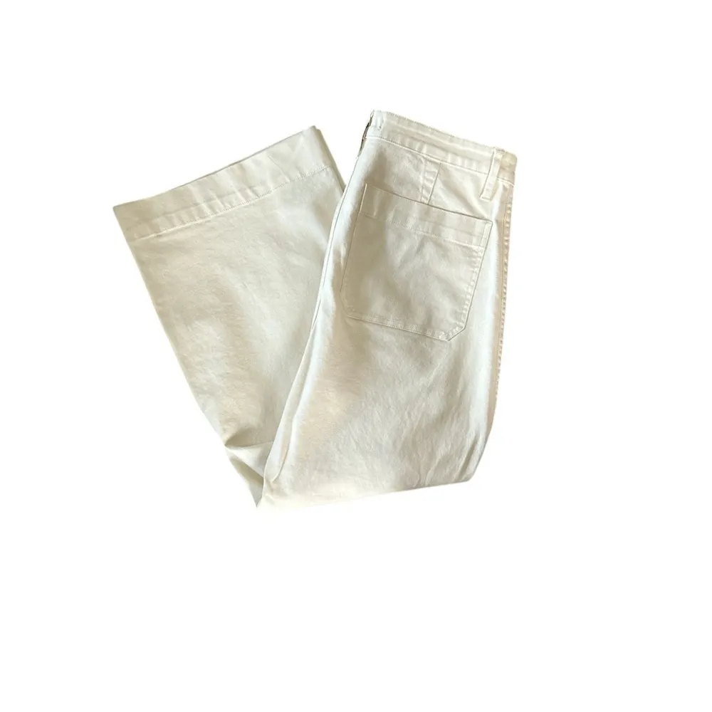 Madewell Emmett button front pants tall 31 White - Image 2