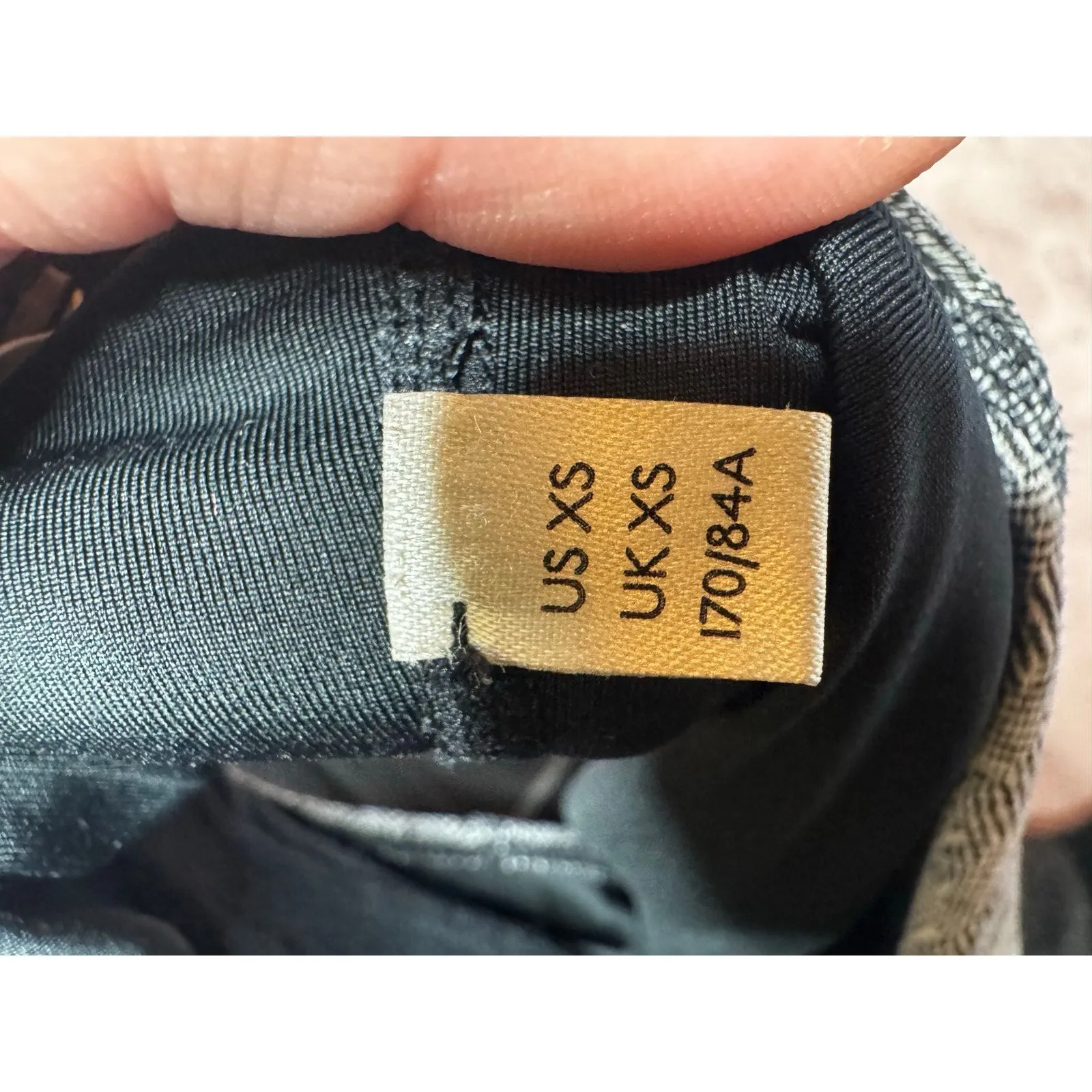 Free People Movement Bra Tank Women’s XS Gray Patterned Crop Activewear - Image 5