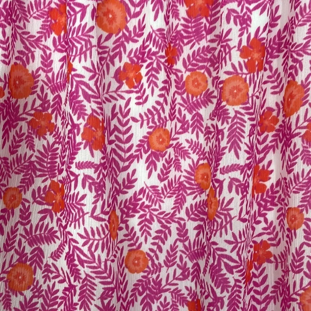 J.Crew Floral Tiered Ruffle Skirt - Image 4