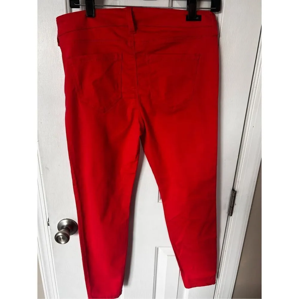 Liverpool red jeans size 6p skinny - Image 3