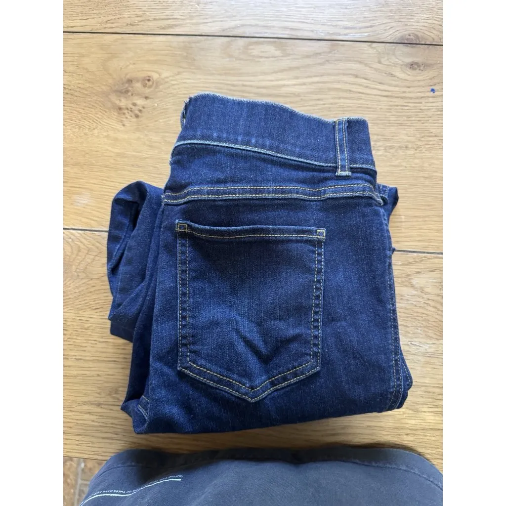 Spanx Women Size Medium Jeans‎ Wide Leg Stretch Preppy City Loungewear Career - Image 11