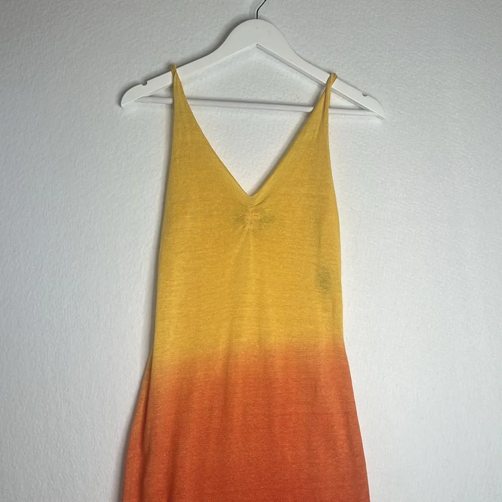 Vintage Ralph Lauren Sunset Ombré Maxi Dress - Image 4