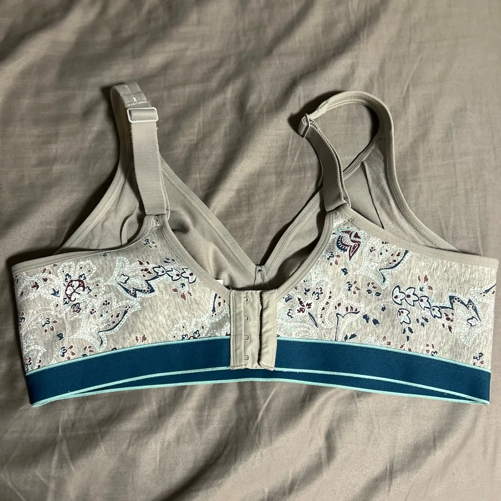 Cacique Cotton Lightly Lined No-Wire Full Coverage Bra Size 42D - Image 2