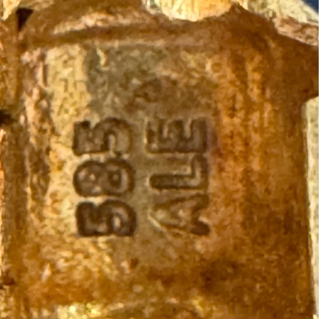 Pandora RARE! Authentic  Solid 14K Gold (585) Charm Bracelet-18.55 Grams - 7.5 In - Image 6