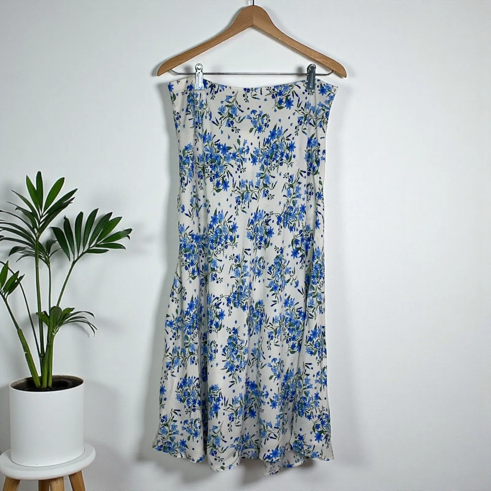 🆕 MNG Mango Lili Floral Midi Skirt - Image 6