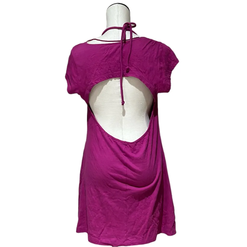 NWT Free People free-est Vivi Open Back Stretch Cotton Dress - Image 11