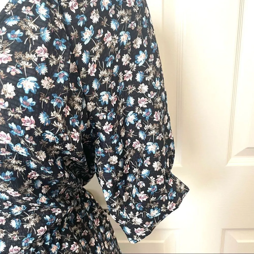 Rebecca Taylor NWT Zelma silk floral peasant dress - Image 6