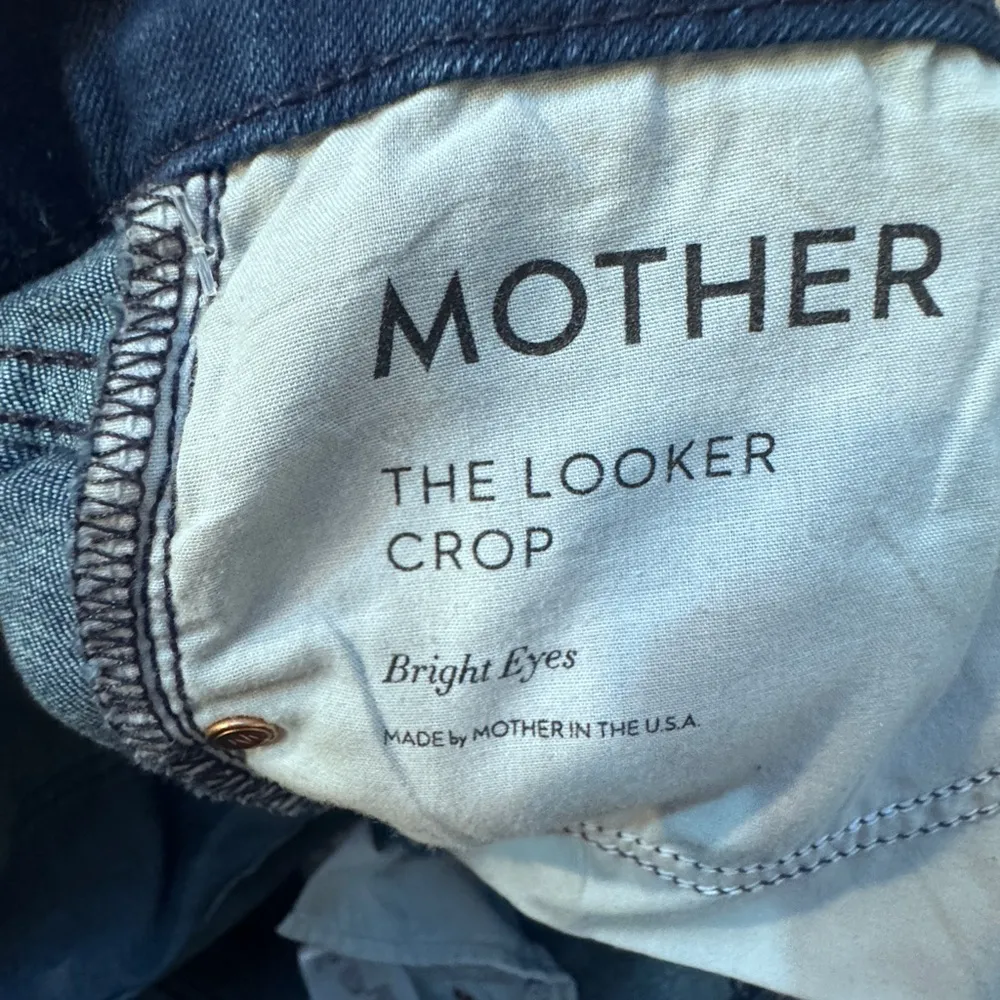 Mother Womens 29 Blue Denim in color Bright Eyes - Image 8