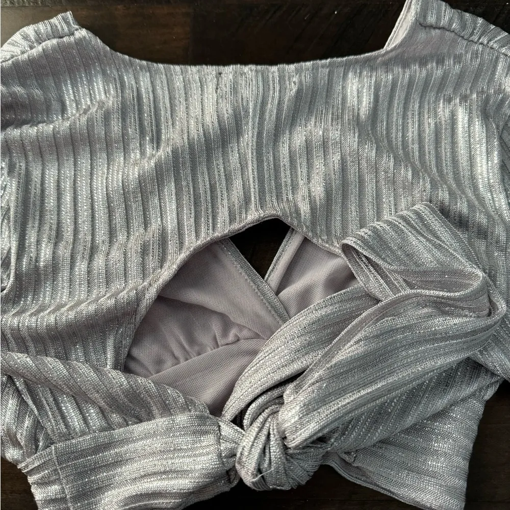 (3/$40 Item) Bershka Sparkly Top - Image 11