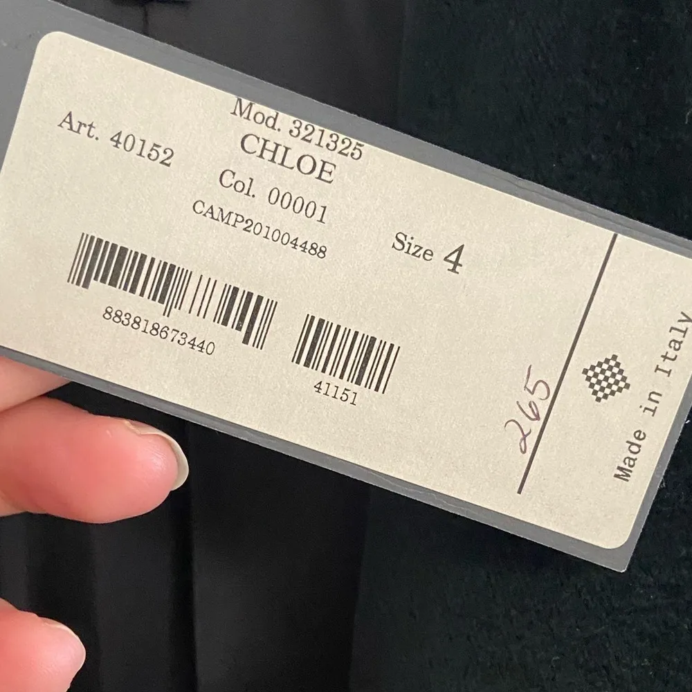 Zanella Chloe made in Italy velour blazer black Sz 4 NWT‎ - Image 6